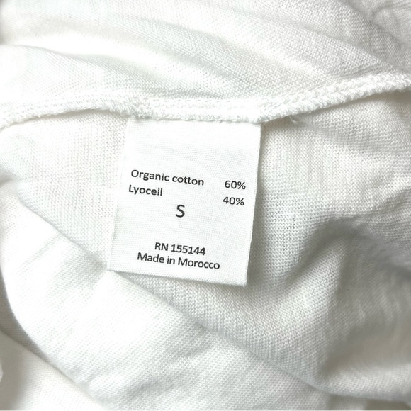 NWT BOYISH X NINA KLEIN Minimalist Graphic Art Print Short Sleeve Crewneck Tee S - Picture 7 of 8